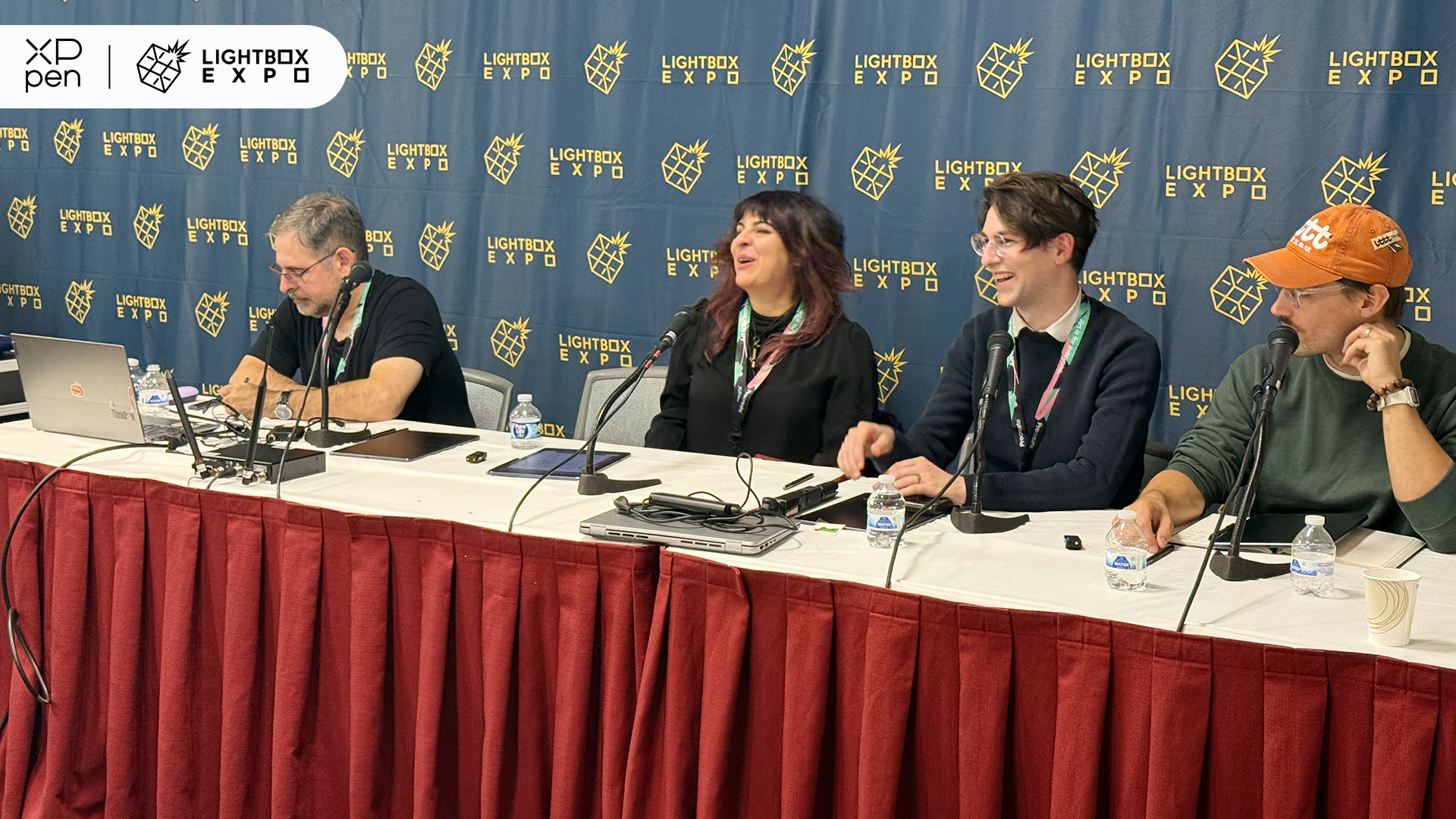 XPPen LightBox Expo 2025 panel