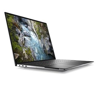 Dell laptop on a white background
