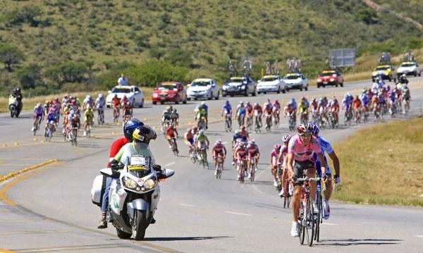 Portugal's Rui A. Da Costa (Caisse d'Epargne) got the action underway early in the stage as he attacked the peloton.