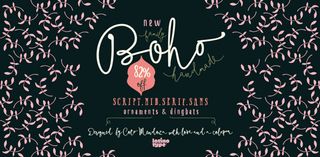 Boho font