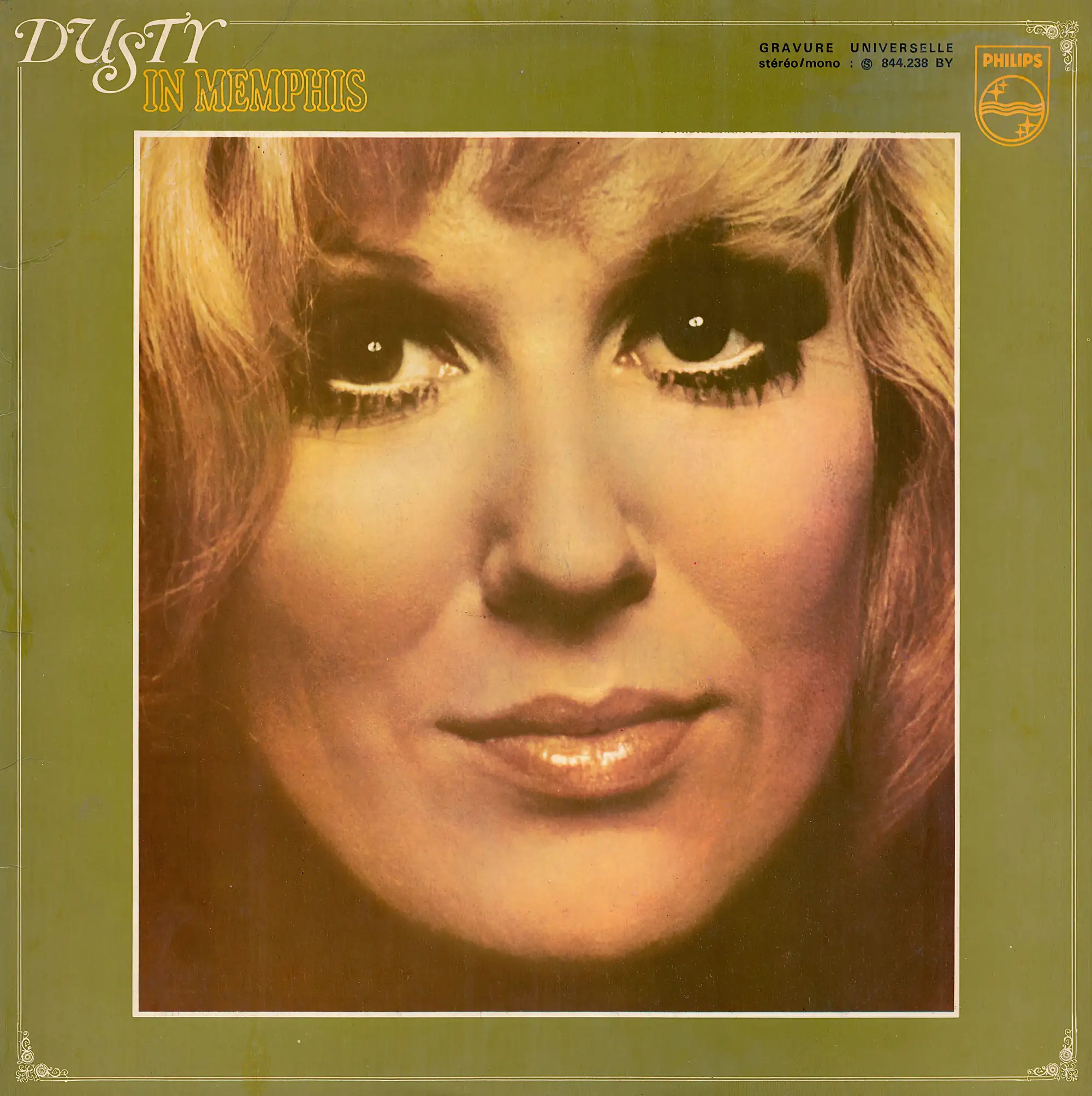 Dusty Springfield - Dusty in Memphis - Vintage Vinyl Record Cover