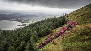 Riders on course at the Red Bull Foxhunt 2018