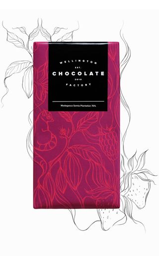 Wellington chocolate branding