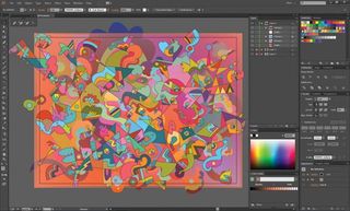 How to design an abstract collage-style pattern | Creative Bloq