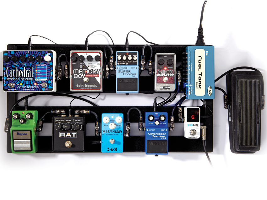 basic guitar pedal board