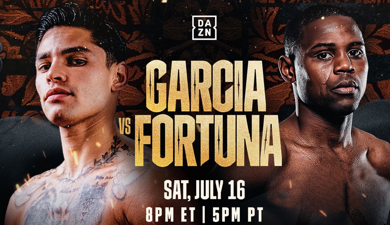 How to watch the Ryan Garcia vs Javier Fortuna fight online What to Watch