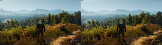 Witcher 3 Foliage Visibility Comparison
