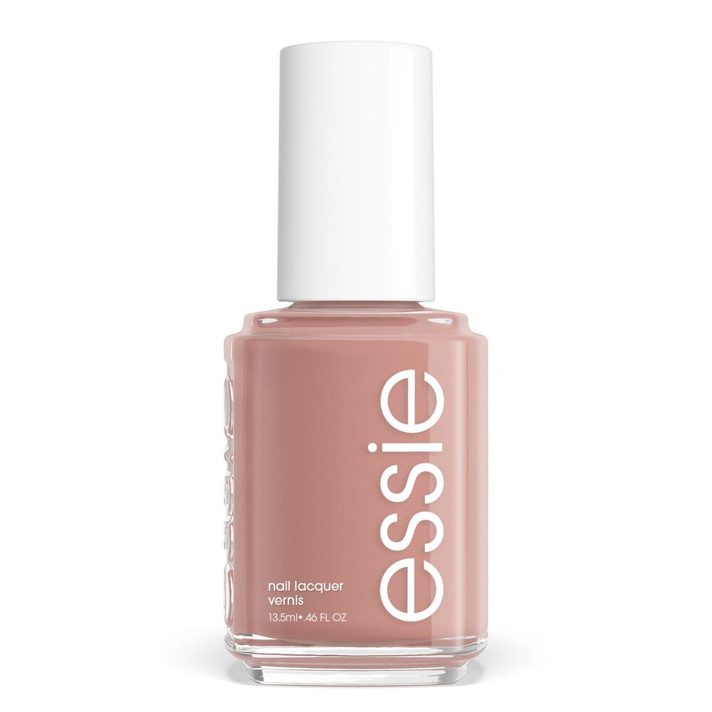 Essie Salon-Quality Nail Polish, Vegan, Yes I Canyon (burnt Orange), Rocky Rose (terracotta Orange), Bed Rock &amp;amp; Roll (deep Red-Brown), Into the A-Bliss (dirty Pink Mauve), Peach Side Babe (peachy Coral), Off Tropic (forest Green), Skinny Dip (light Peach), Wild Nude (light Tan), Toned Down (steel Gray), on Mute (charcoal Gray), in Plane View (deep Teal), You Do Blue (periwinkle Blue), Free to Roam (pastel Pink), Check Your Baggage (bright Yellow), Check in to Check Out (midtone Coral), Not Red-Y for Bed (rich Cherry Red), Home by 8 (black), Seas the Day (mint Green), Unguilty Pleasures (green), Ripple Reflect (cornflower Blue), Congrats (opalescent Glitter), Birthday Girl (iridescent Pink), All Fun &amp;amp; Games (light Yellow), Slumber Party-On (bright Pink), Handmade With Love (coral Red), Going Steady (milky Ivory), S'il Vous Play (metallic Pink), Drive-In &amp;amp; Dine (raspberry Purple), Snooze in (coral), Clambake (bright Red-Orange), the Snuggle Is Real (midtone Nude), Piece of Work (vivid Lime Green), Caught in the Rain (green), Frilly Lilies (midtone Orange), in Pursuit of Craftiness (cool Lavender), to Me From Me (blue), Swoon in the Lagoon (midtone Magenta), Waltz (), Wink of Sleep (purple), Suits You Swell (pink-Purple), Crochet Away (grayish Brown), Throw in the Towel (rosy Pink), Pencil Me in (magenta Pink), No To-Do (brown), Boatloads of Love (off-White), Any-Fin Goes (vibrant Tangerine), Willow in the Wind (vibrant Green), Angora Cardi (deep Rose), Imported Bubbly (golden Shimmer), Fiji (pastel Pink), Forever Yummy (tango Red), Ballet Slippers (sheer Pale Pink) , Bachelorette Bash (fuchsia Pink), Cute as a Button (bright Coral), Chinchilly (granite Gray), Eternal Optimist (warm Rose Pink), Muchi Muchi (mid-Tone Pink), Watermelon (bright Fuchsia Pink), Wicked (deep Blood Red), Licorice (jet Black), Turquoise &amp;amp; Caicos (muted Green), Limo-Scene (sheer Light Pink), Lilacism (lilac Purple), Sugar Daddy (sheer Light Pink), Mademoiselle (sheer Pale Pink), Marshmallow (cloudy White), Mod Square (electric Hot Pink), Mrs. Always Right (berry Red), Play Date (electric Purple), Smokin' Hot (warm Dark Gray), Bikini so Teeny (cornflower Blue), Good as Gold (gold Metallic), Metallic Finish (copper), Butler Please (bright Blue), Mint Candy Apple (mint Green), Lady Like (nude), Blanc (snowy White), Go Ginza (soft Purple), Bahama Mama (deep Plum), Vanity Fairest (sheer Shimmer Pink), Bordeaux (deep Red Wine), Berry Naughty (deep Berry), She's Pampered (bright Red), for the Twill of It (gray Shimmer), Hi Maintenance (sheer Pale Pink), Find Me an Oasis (pale Blue), After School Boy Blazer (blue Black), Geranium (red-Orange), Summit of Style (gold Glitter), Tuck It in My Tux (sheer White), Topless &amp;amp; Barefoot (nude), in the Cab-Ana (aqua Blue), Minimalistic (sheer Pink)