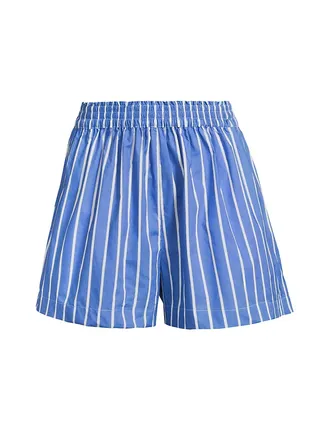 Faithfull the Brand, Roma Elva Stripe Cotton Boxer-Fit Shorts