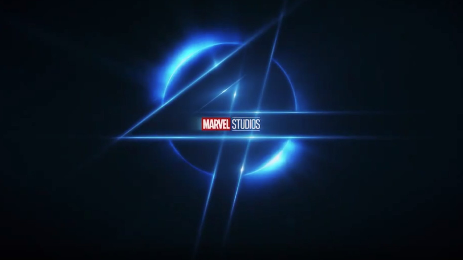 Логотип «Фантастической четверки» от Marvel Studios.