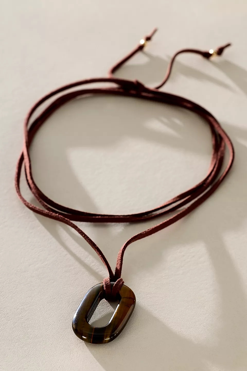 Alv Stone on Suede Necklace