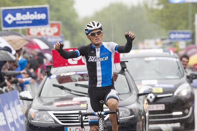 Luis Leon Sanchez (Blanco) wins the final stage of the 2013 Tour of Belgium