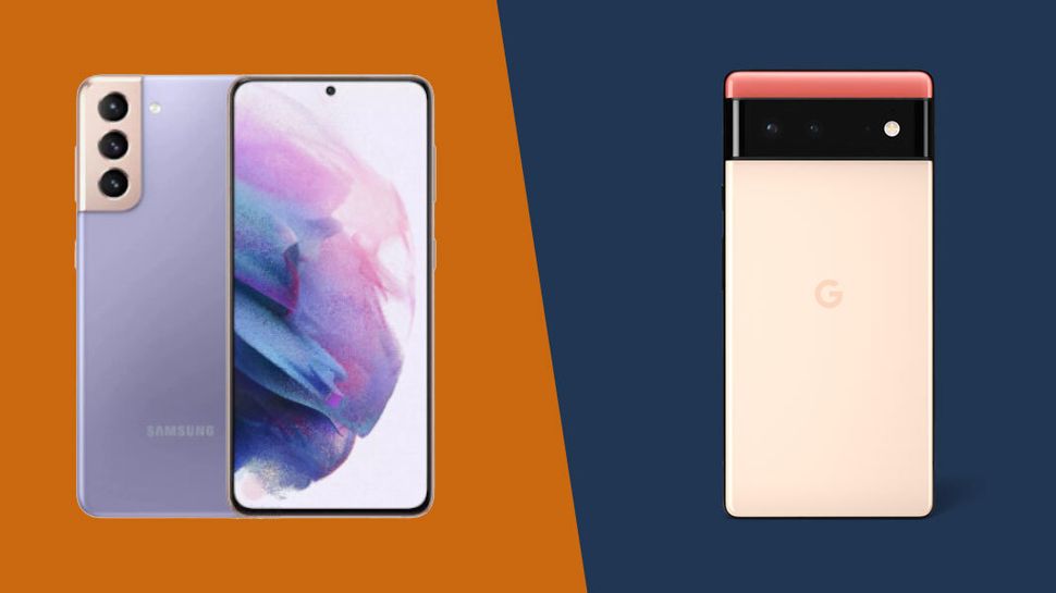 Google Pixel 6 vs Samsung Galaxy S21 stylish almostflagship phones