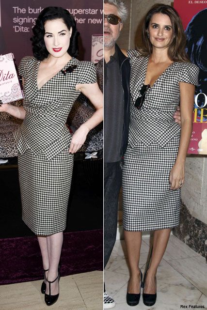 Dita Von Teese, Penelope Cruz - Who Wore it Best? - Marie Claire