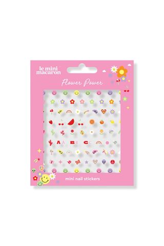 Le Mini Macaron Mini Nail Stickers in Flower Power