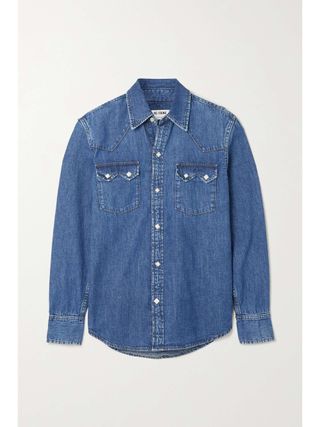 50s Sawtooth Denim Shirt