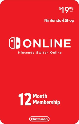 Nintendo Switch Online 12-Month Membership