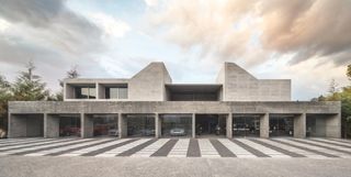 mexican car park by morari arquitectura