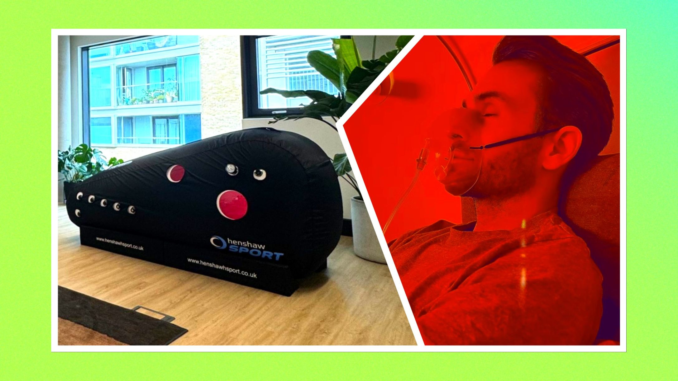 London's first Hyperbaric Oxygen & Red Light Therapy chamber