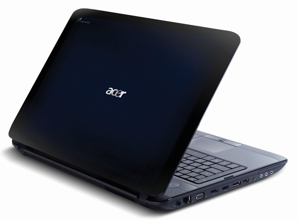 Acer Aspire 8942G lid view