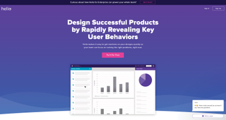 Helio landing page