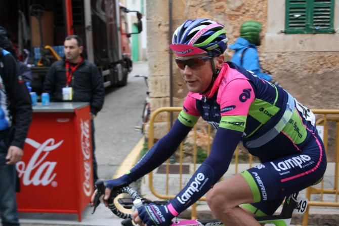 Chris Horner finishes his first race for Lampre Merida