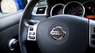 Nissan steering wheel
