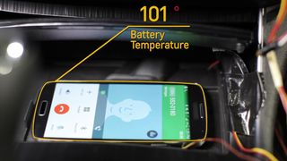 Chevy car tech active phone cooling