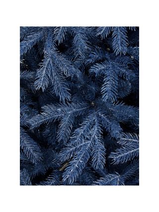 Isla Diamond Smoke Fir Unlit Christmas Tree, 7ft