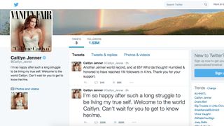Caitlyn Jenner Twitter