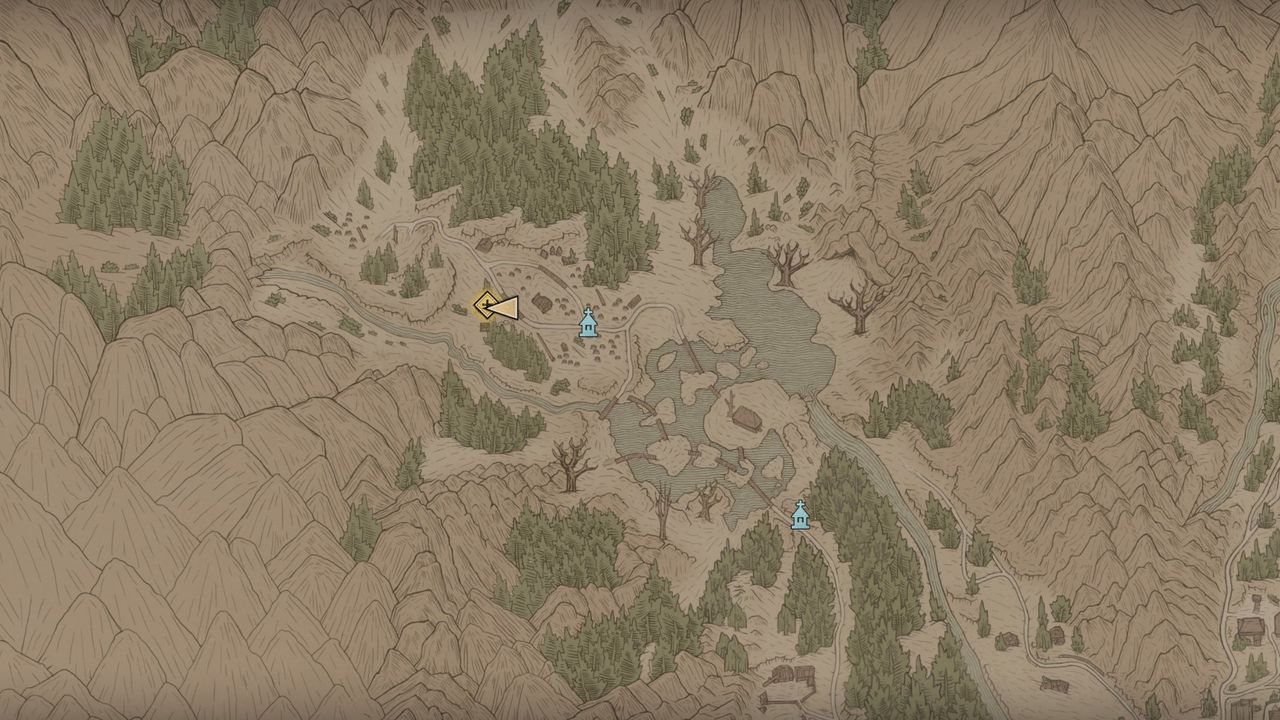 Blood of Dawnwalker Into the Den - House location