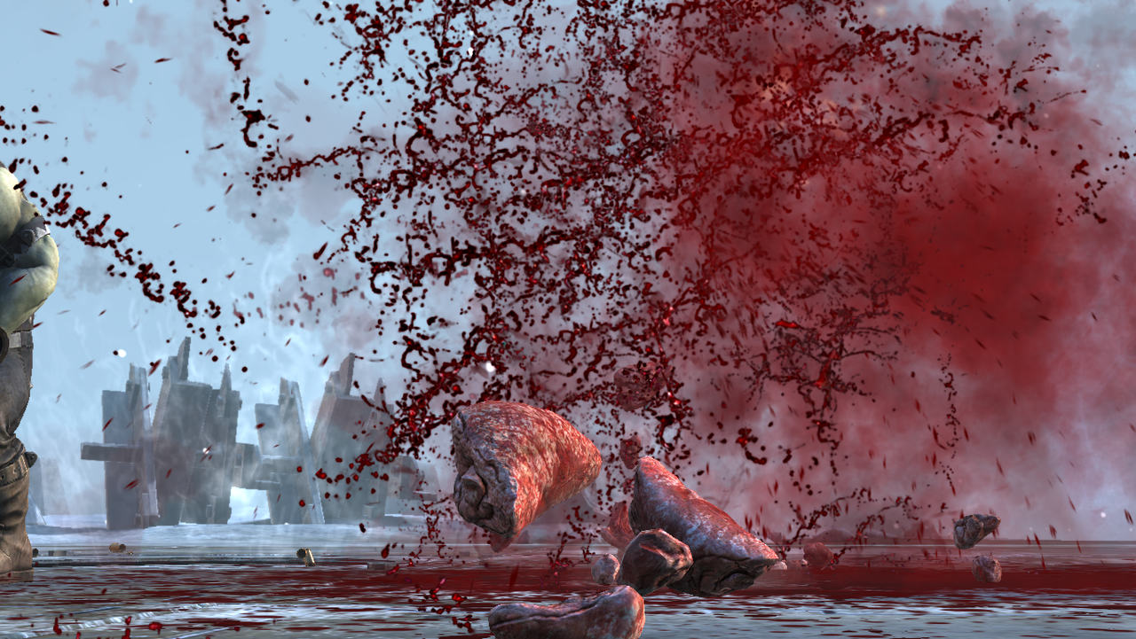 This red mist used to be somebody.