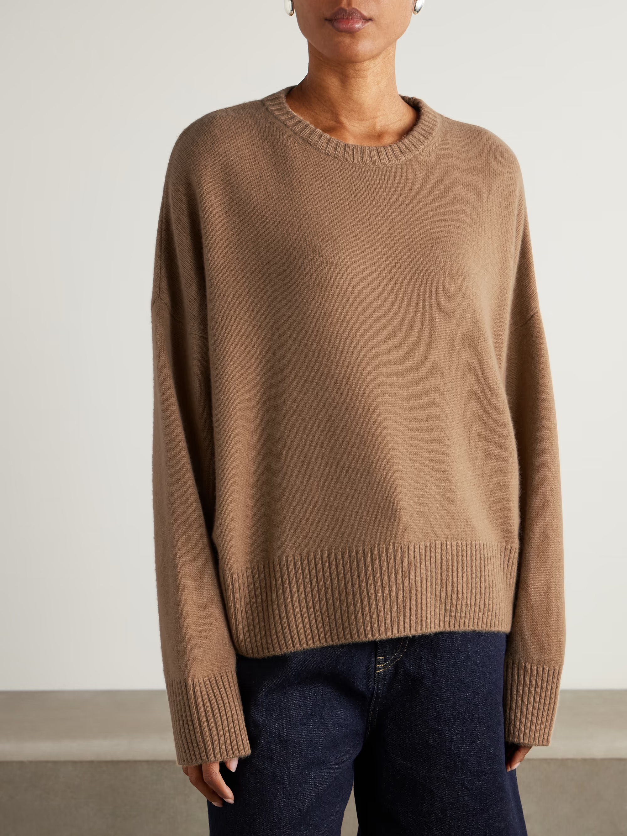 LOULOU DE SAISON, Anton Embroidered Cashmere Sweater
