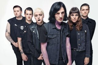 Creeper were all disgusted by a drunken fan’s comments about Hannah mid-set