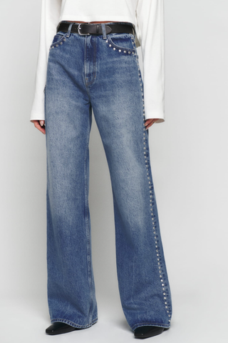 Cary High Rise Slouchy Wide Leg Jeans