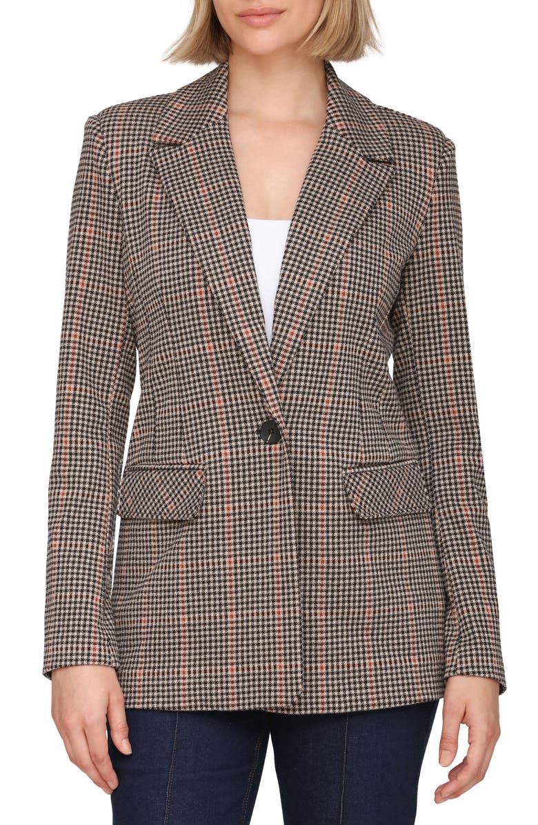Tailored One-Button Blazer