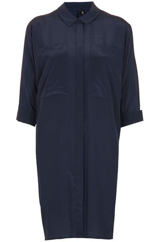 Topshop Silk Pocket Shirt Dress By Boutique, £85