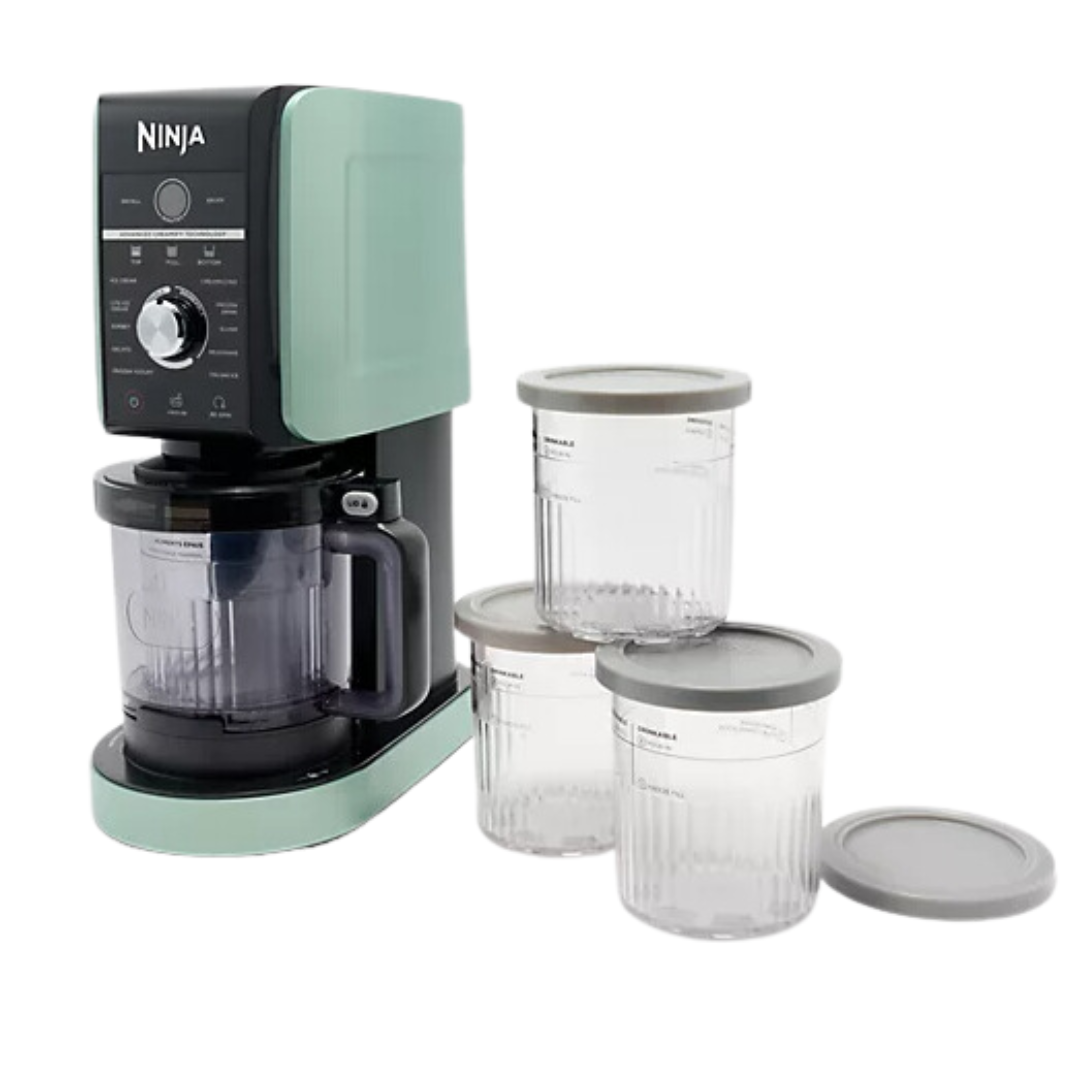 Ninja Creami Deluxe 11-In-1 Frozen Treat Maker W/ Extra Pints