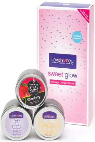 Sweet Glow Massage Candle Gift Set, £15, Boots
