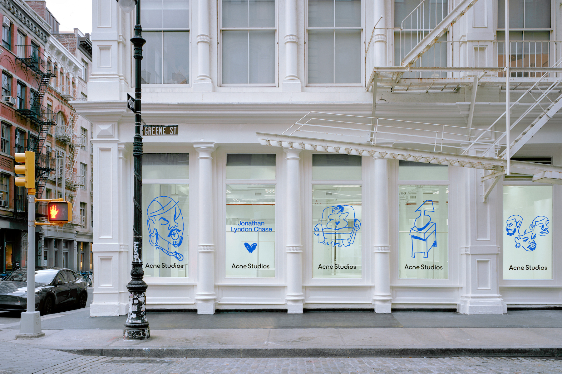 Jonathan Lyndon Chase Acne Studios Collaboration and Exhibition