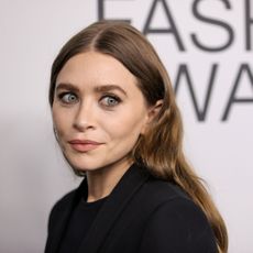 Ashley Olsen looks over her shoulder on the red carpet