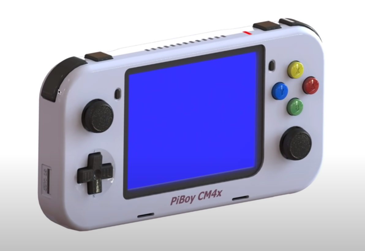 Renders of the new Experimental Pi handheld consoles
