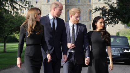 Prince William, Princess Catherine, Meghan Markle, Prince Harry at Windsor