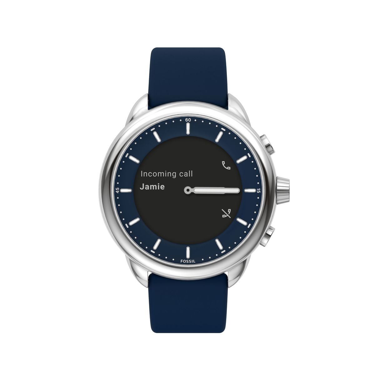 Incoming call on the Fossil Gen 6 Hybrid Wellness Edition