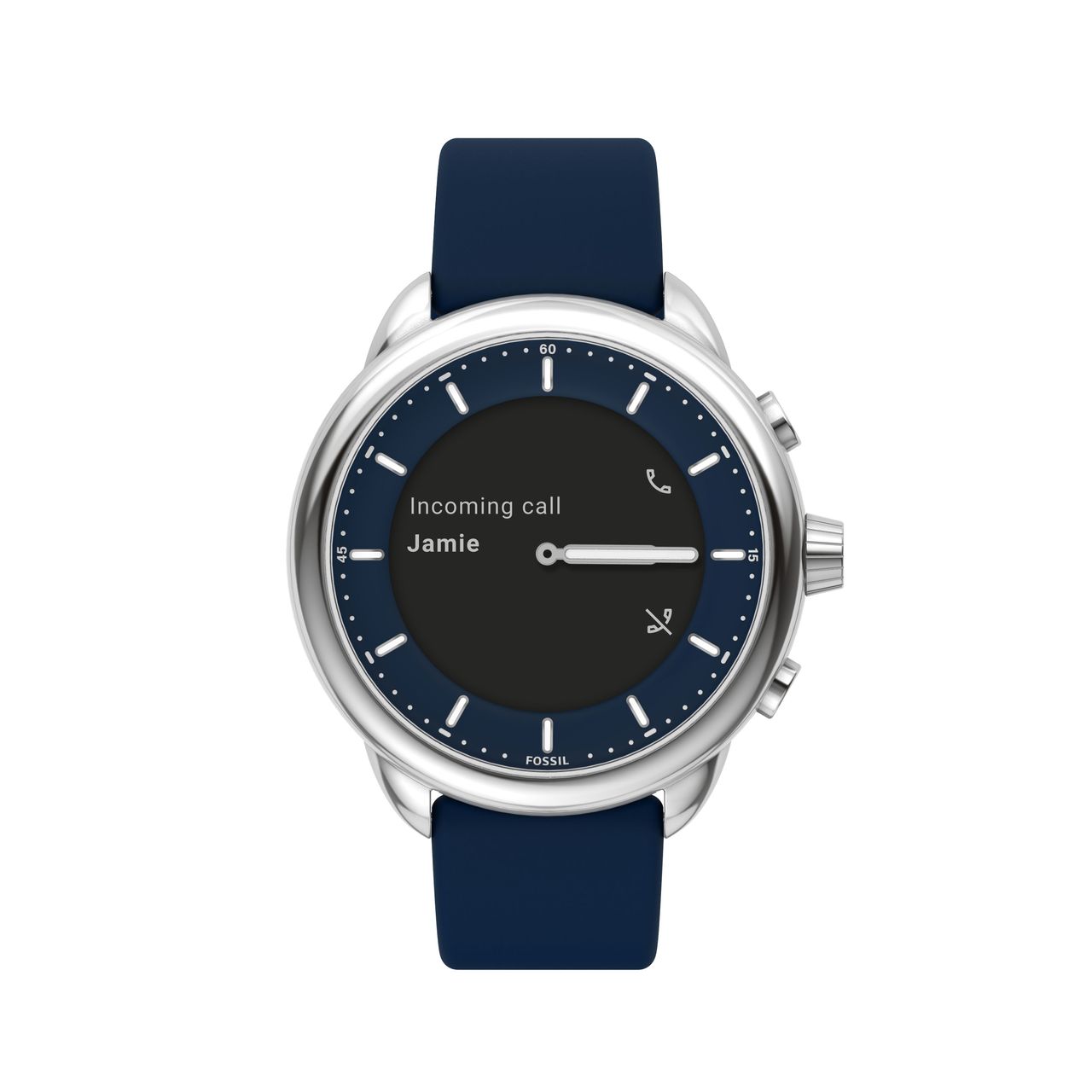 Incoming call on the Fossil Gen 6 Hybrid Wellness Edition