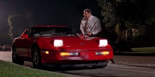 John Goodman smashing up a car in The Big Lebowski