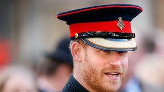 london, united kingdom november 08 embargoed for publication in uk newspapers until 24 hours after create date and time prince harry, duke of sussex attends the opening of the field of remembrance at westminster abbey on november 8, 2018 in london, england the field of remembrance has been held in the grounds of westminster abbey since november 1928, when only two remembrance tribute crosses were planted growing in number to approximately 70,000 today photo by max mumbyindigogetty images
