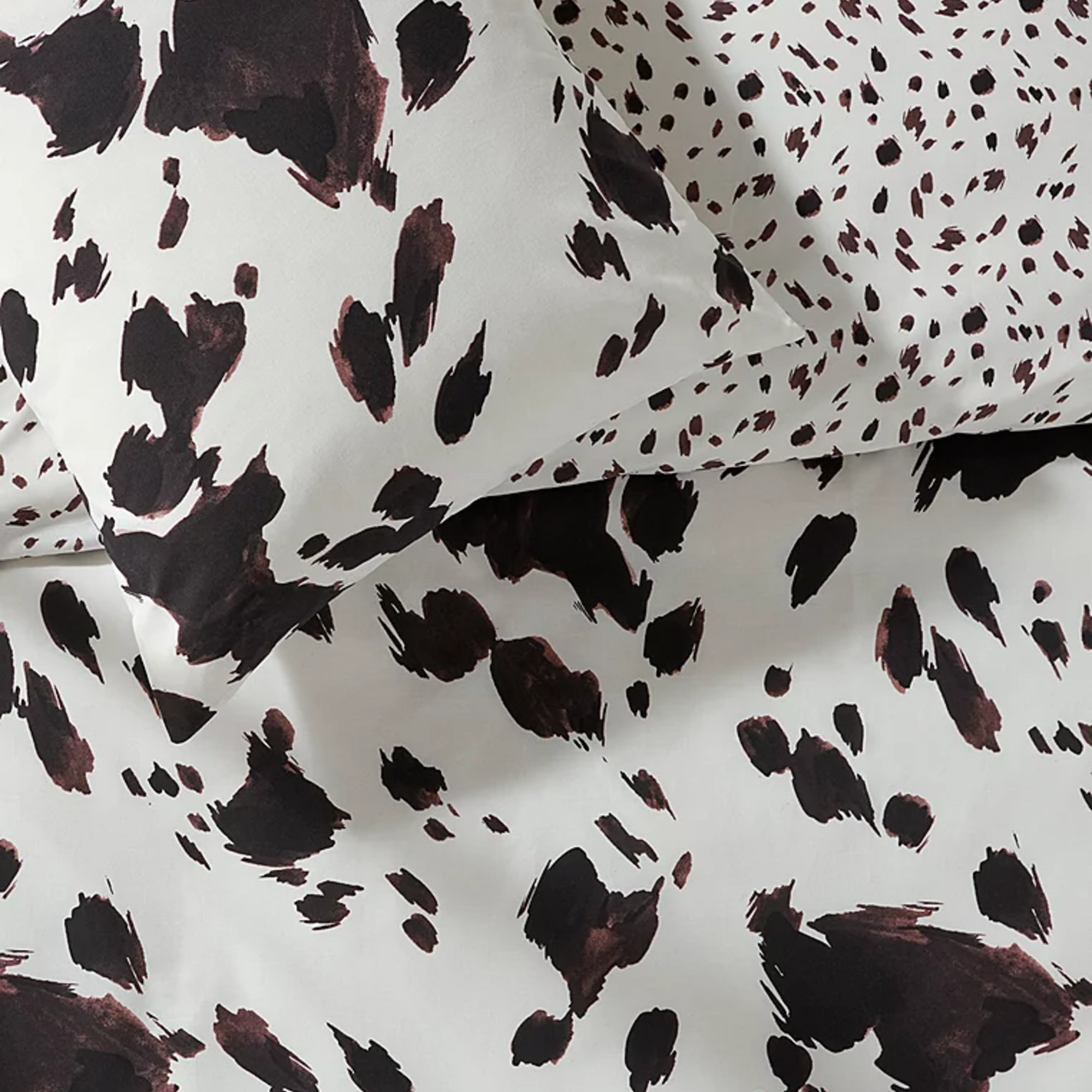 George Home Cowhide Reversible Duvet Set