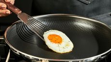 Cooking a perfect fried egg in a HexClad Non-Stick Pan