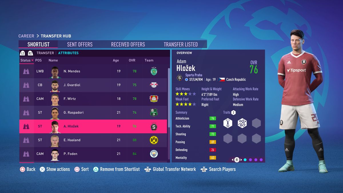fifa 22 best young players